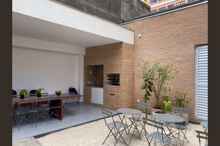 Studio para alugar com 26m², 1 quarto e sem vaga Studio para alugar com 26m², 1 quarto e sem vagaÁrea comum - Churrasqueira