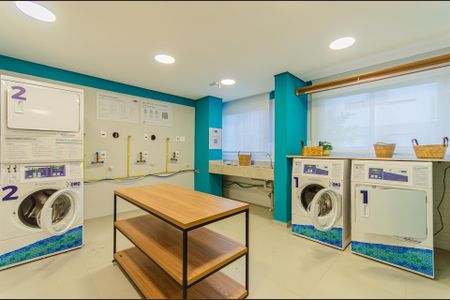 Apartamento à venda com 37m², 2 quartos e sem vaga Apartamento à venda com 37m², 2 quartos e sem vagaÁrea comum - Lavanderia