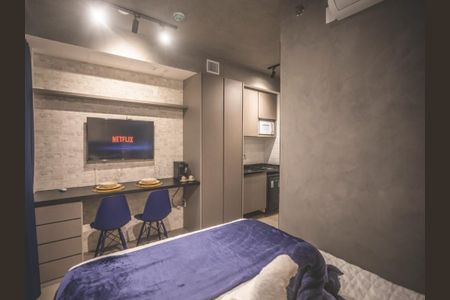 Apartamento à venda com 22m², 1 quarto e sem vaga
