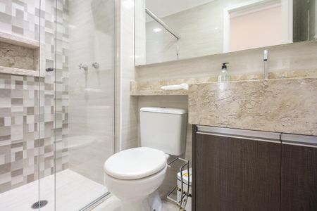Apartamento à venda com 66m², 2 quartos e 1 vaga Apartamento à venda com 66m², 2 quartos e 1 vagaBanheiro Social