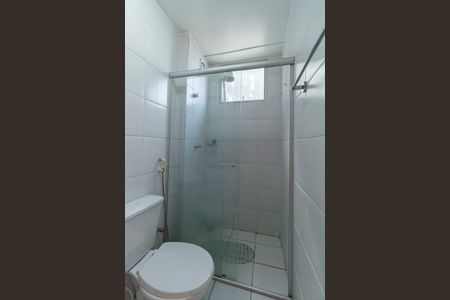 Apartamento à venda com 68m², 3 quartos e 2 vagasBanheiro da suíte 