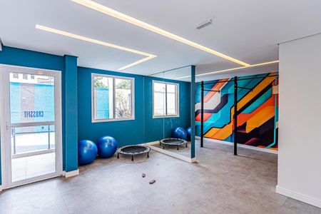 Apartamento à venda com 44m², 2 quartos e 1 vaga Apartamento à venda com 44m², 2 quartos e 1 vagaCrossfit