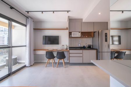 Studio à venda com 27m², 1 quarto e 1 vagaStudio