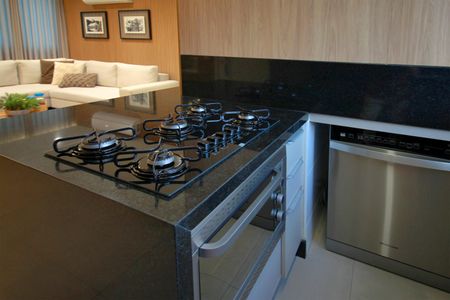 Apartamento à venda com 233m², 3 quartos e 3 vagasDetalhe Cooktop