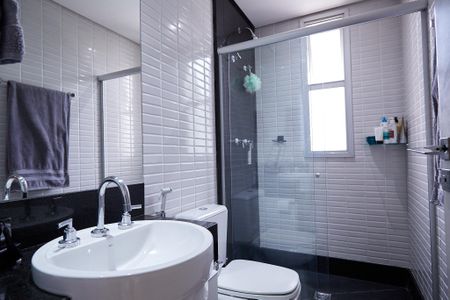 Apartamento à venda com 47m², 1 quarto e 2 vagasBanheiro