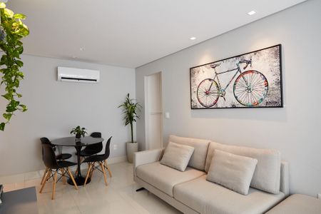 Apartamento à venda com 47m², 1 quarto e 2 vagasSala