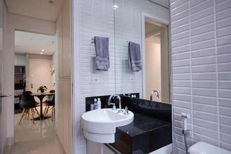 Apartamento à venda com 47m², 1 quarto e 2 vagasBanheiro