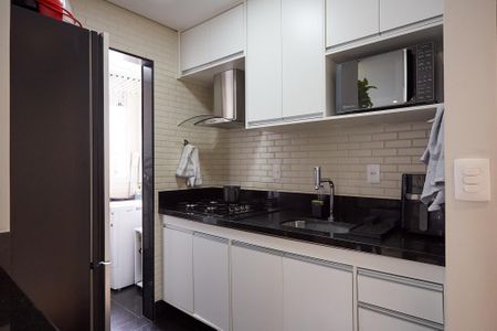 Apartamento à venda com 47m², 1 quarto e 2 vagasCozinha