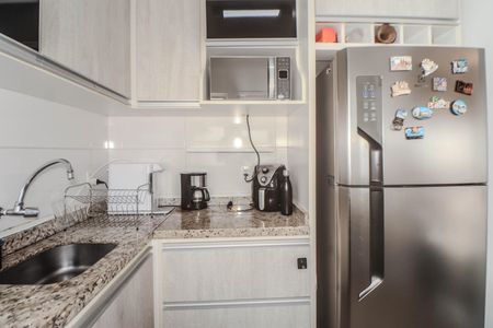 Apartamento à venda com 44m², 1 quarto e 1 vagaCozinha e Área de Serviço
