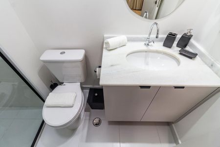 Studio à venda com 25m², 1 quarto e sem vaga Studio à venda com 25m², 1 quarto e sem vagaBanheiro