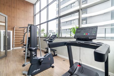 Studio à venda com 25m², 1 quarto e sem vaga Studio à venda com 25m², 1 quarto e sem vagaÁrea comum - Academia