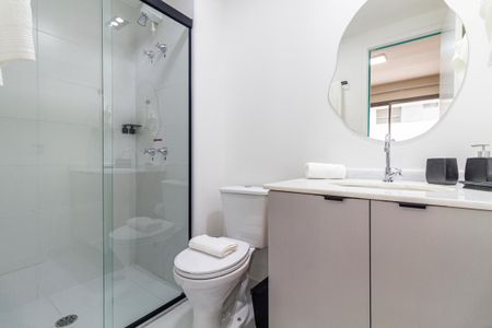 Studio à venda com 25m², 1 quarto e sem vaga Studio à venda com 25m², 1 quarto e sem vagaBanheiro