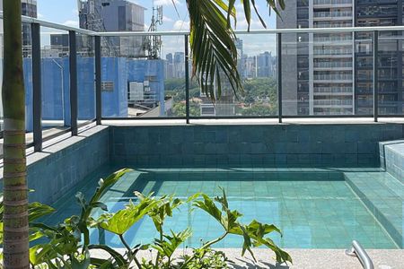 Studio à venda com 25m², 1 quarto e sem vaga Studio à venda com 25m², 1 quarto e sem vagaÁrea comum - Piscina