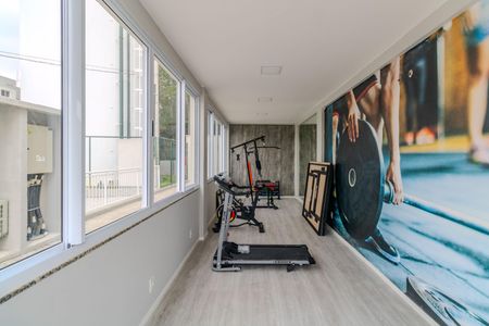 Apartamento para alugar com 51m², 1 quarto e 1 vaga Apartamento para alugar com 51m², 1 quarto e 1 vagaÁrea comum - Academia