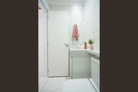 Apartamento à venda com 75m², 3 quartos e 2 vagasBanheiro da suíte