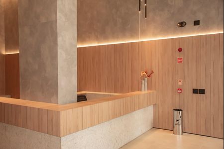 Studio para alugar com 26m², 1 quarto e sem vagaHall social/Recepção