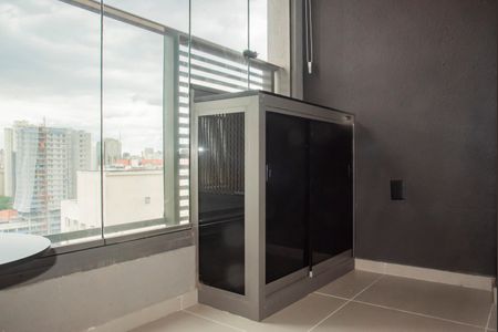 Studio para alugar com 26m², 1 quarto e sem vagaVaranda