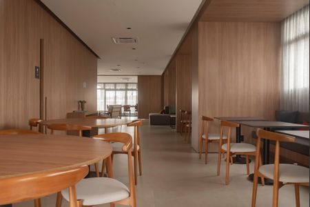 Studio para alugar com 26m², 1 quarto e sem vagaÁrea comum - Salão de festas