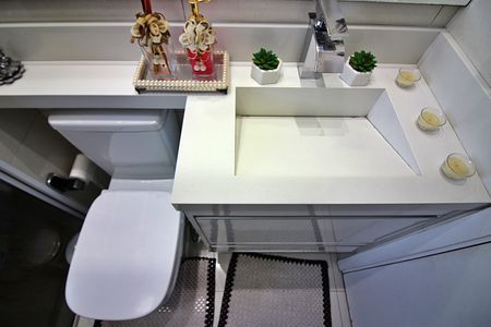 Apartamento à venda com 51m², 2 quartos e 1 vagaBanheiro Social