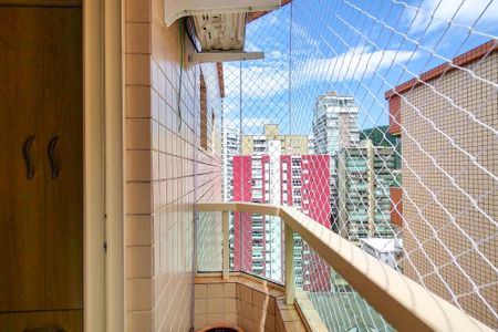 Apartamento para alugar com 90m², 3 quartos e 1 vagaSacada do quarto 