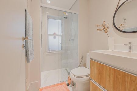 Apartamento à venda com 57m², 1 quarto e 1 vagaBanheiro