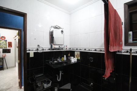 Casa de condomínio para alugar com 168m², 5 quartos e 2 vagasBanheiro da suíte 2 canadense com o corredor