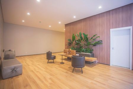 Studio à venda com 25m², 1 quarto e sem vagaHall social