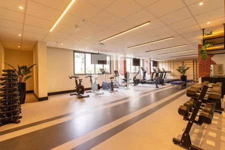 Studio à venda com 21m², 1 quarto e sem vaga Studio à venda com 21m², 1 quarto e sem vagaÁrea comum - Academia