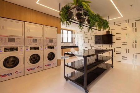 Studio à venda com 21m², 1 quarto e sem vaga Studio à venda com 21m², 1 quarto e sem vagaÁrea comum - Lavanderia