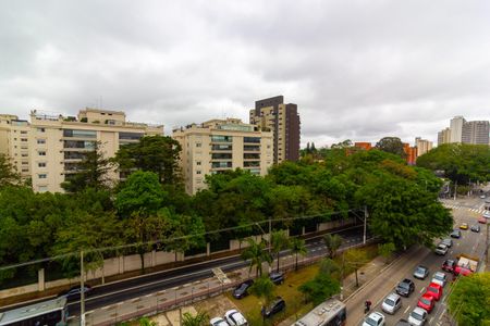 Vista da Varanda de apartamento para alugar com 1 quarto, 31m² em Santo Amaro, São Paulo