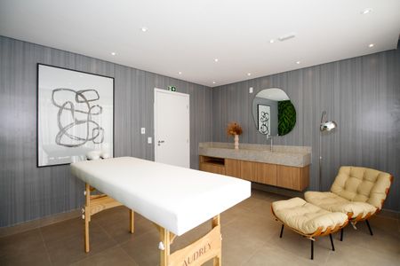 Studio à venda com 26m², 1 quarto e sem vaga Studio à venda com 26m², 1 quarto e sem vagaÁrea Comum - Espaço Mulher