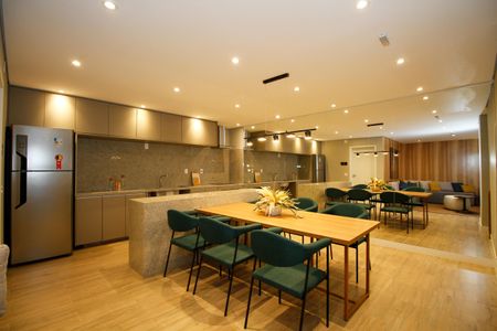 Studio à venda com 26m², 1 quarto e sem vaga Studio à venda com 26m², 1 quarto e sem vagaÁrea Comum - Salão de Festas