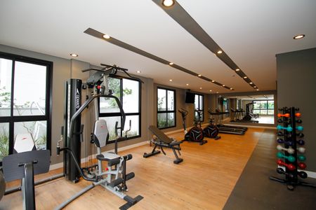 Studio à venda com 26m², 1 quarto e sem vaga Studio à venda com 26m², 1 quarto e sem vagaÁrea Comum - Academia