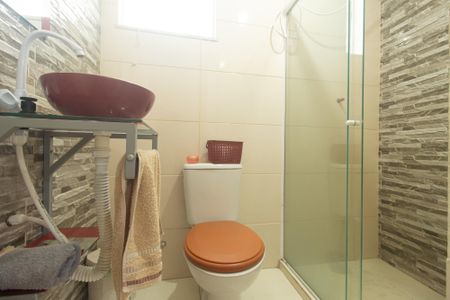 Casa de condomínio para alugar com 120m², 2 quartos e sem vagaDetalhe do Banheiro da Suíte