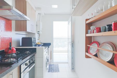 Apartamento à venda com 82m², 3 quartos e 2 vagasCozinha e Área de Serviço