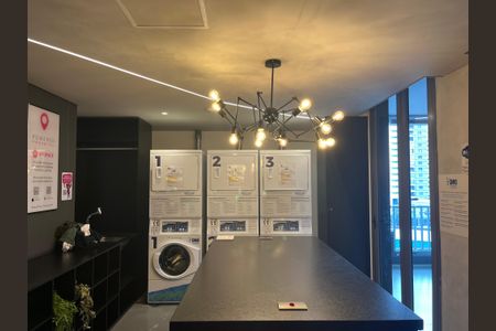 Apartamento para alugar com 25m², 1 quarto e sem vagaLavanderia