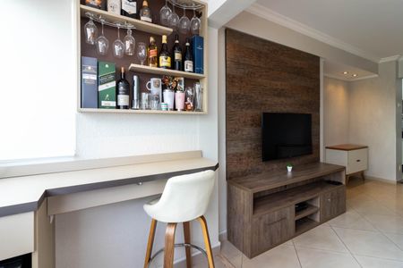 Apartamento à venda com 63m², 2 quartos e 2 vagasSala de Estar