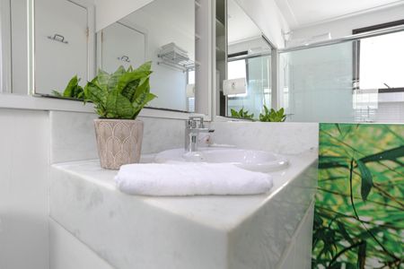 Apartamento para alugar com 66m², 2 quartos e 1 vagaBanheiro