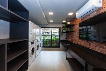 Studio à venda com 25m², 1 quarto e sem vaga Studio à venda com 25m², 1 quarto e sem vagaÁrea Comum - Lavanderia