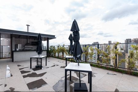 Studio à venda com 25m², 1 quarto e sem vaga Studio à venda com 25m², 1 quarto e sem vagaÁrea comum - Churrasqueira