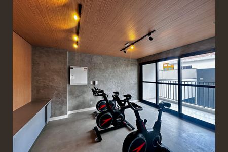 Apartamento à venda com 23m², 1 quarto e sem vaga Apartamento à venda com 23m², 1 quarto e sem vagaAcademia