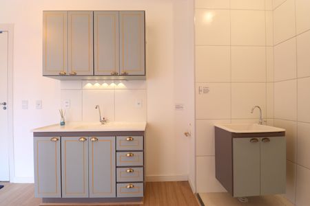 Apartamento à venda com 33m², 1 quarto e sem vagaCozinha e Área de Serviço