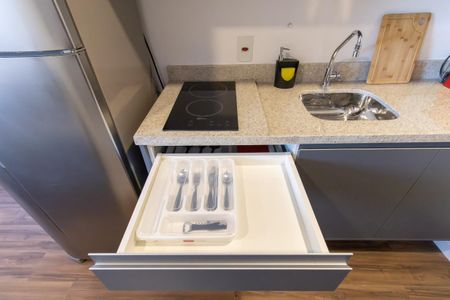 Apartamento à venda com 28m², 1 quarto e sem vaga Apartamento à venda com 28m², 1 quarto e sem vagaFoto 13