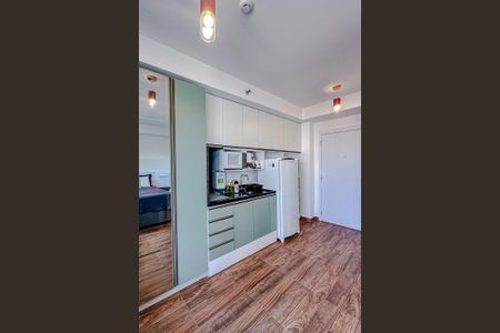 Studio à venda com 26m², 1 quarto e sem vagaCozinha