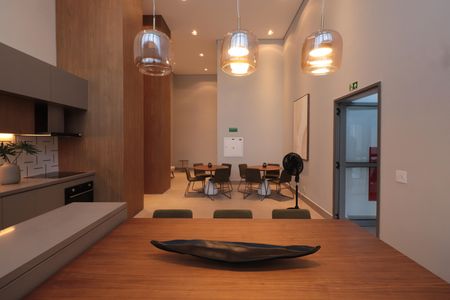 Apartamento para alugar com 29m², 1 quarto e sem vagaÁrea comum - Salão de festas