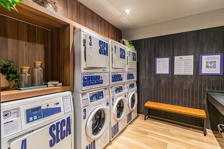 Studio para alugar com 26m², 1 quarto e sem vaga Studio para alugar com 26m², 1 quarto e sem vagaÁrea comum - Lavanderia