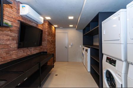 Studio à venda com 25m², 1 quarto e sem vaga Studio à venda com 25m², 1 quarto e sem vagaÁrea Comum - Lavanderia