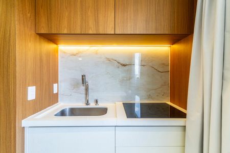 Studio para alugar com 27m², 1 quarto e sem vaga Studio para alugar com 27m², 1 quarto e sem vagaCozinha