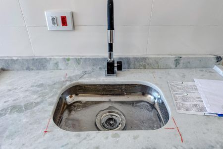 Apartamento à venda com 32m², 2 quartos e sem vagaCozinha e Área de Serviço