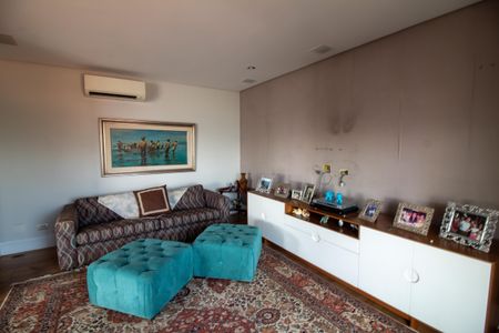 Sala de TV de apartamento à venda com 5 quartos, 299m² em Jardim Prainha, São Paulo